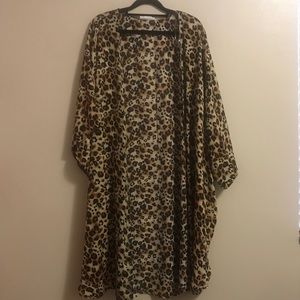 Leopard Print Cardigan
